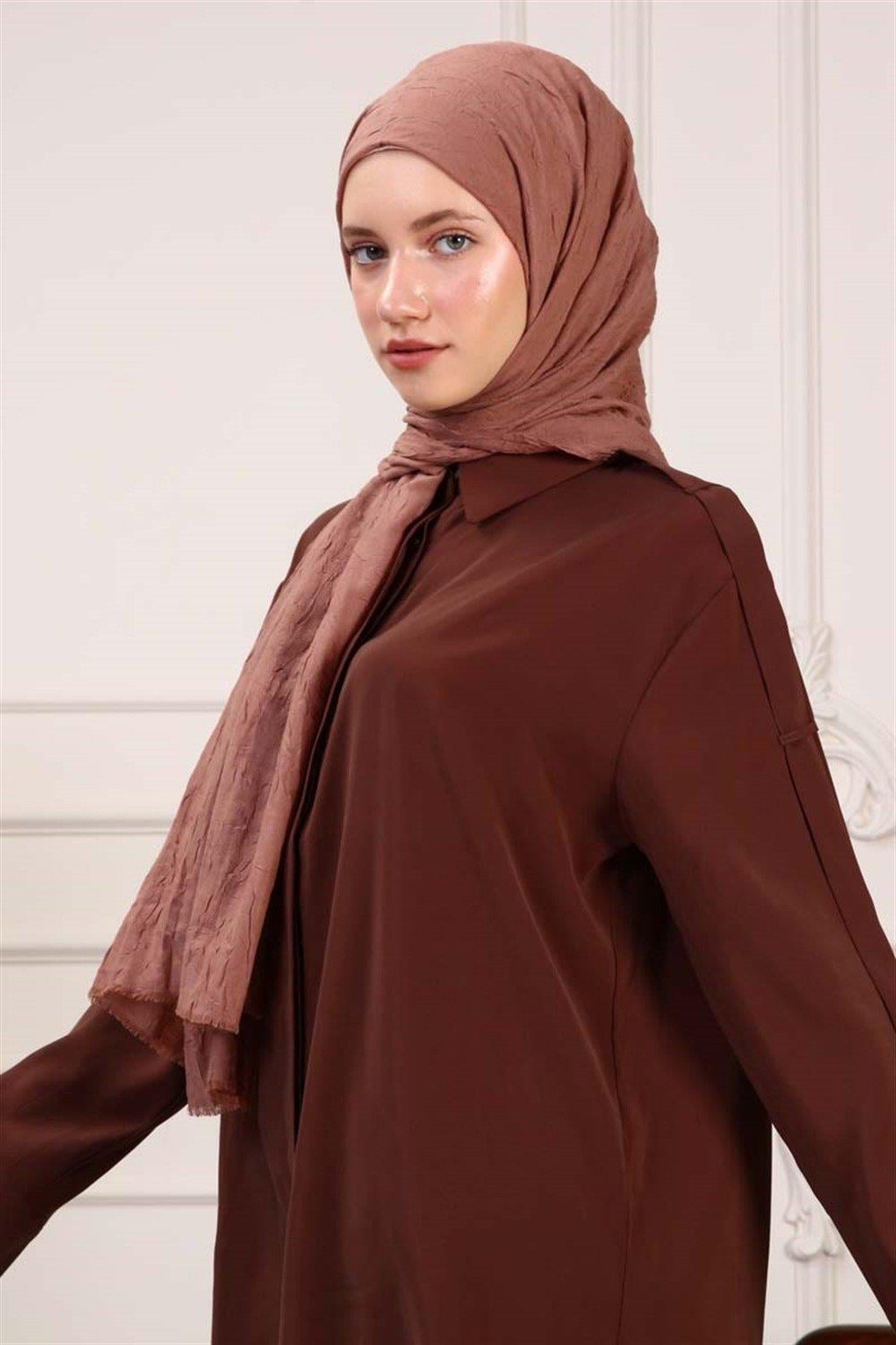 Bambu Şal Kahverengi