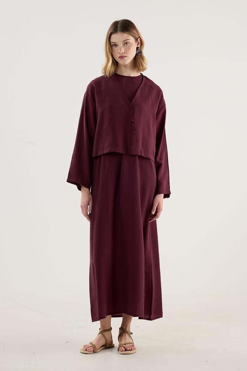 Bordo Tensel Jile, Kimono Takım