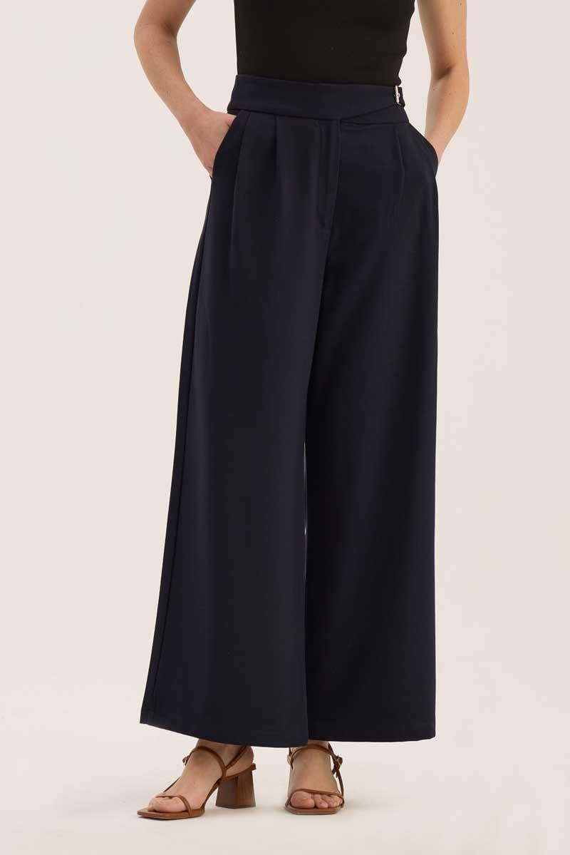 Çift Pile Pantolon Lacivert