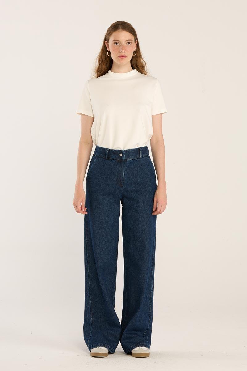 Loose Fit Jean Lacivert