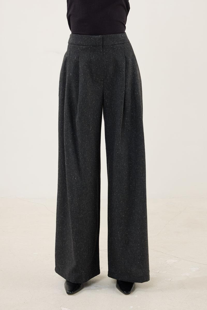 Yün Karışımlı Pantolon Antrasit