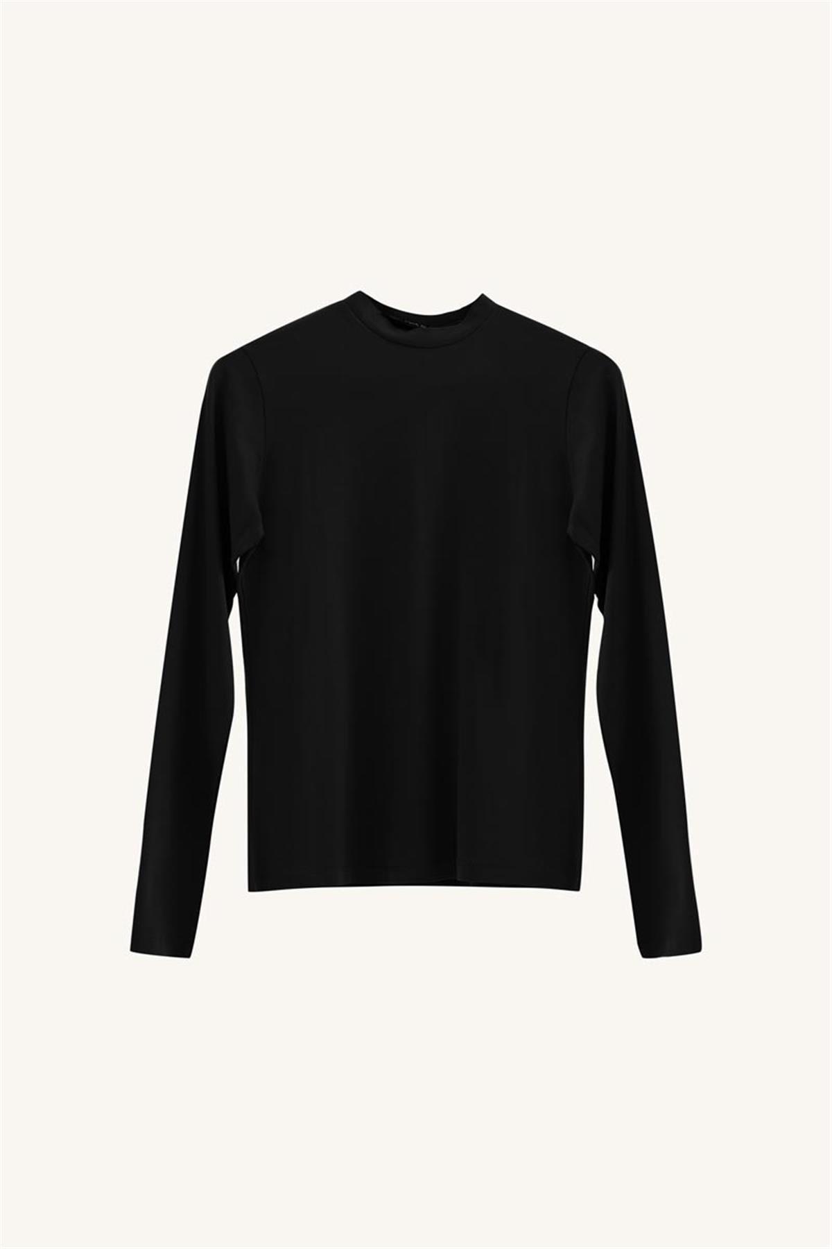 %100 Pamuk Penye Body Siyah