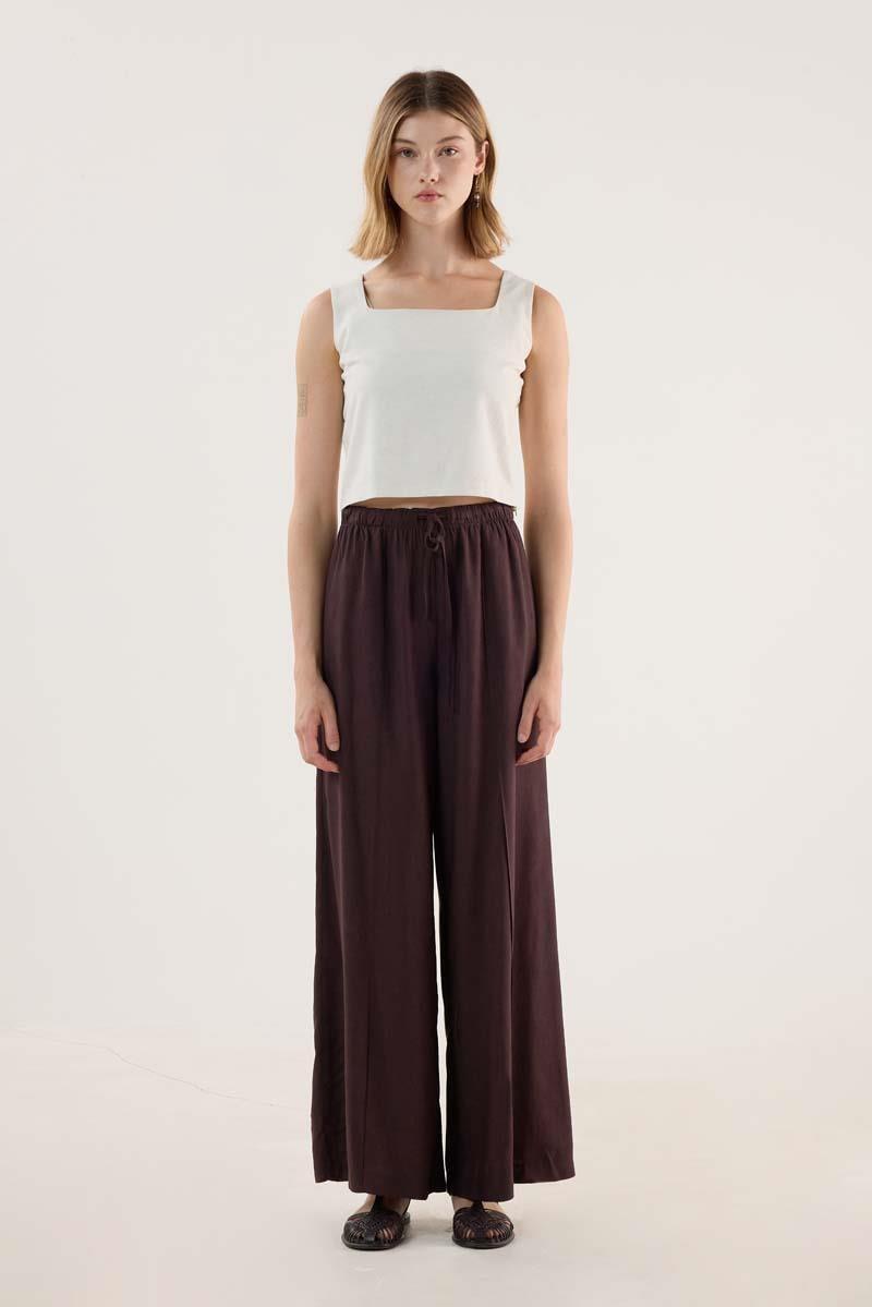 Çıma Dikişli Pantolon Bitter