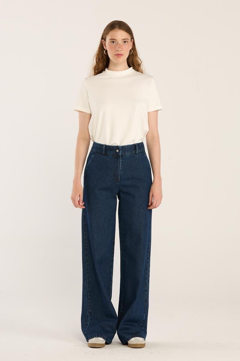 Loose Fit Jean Lacivert