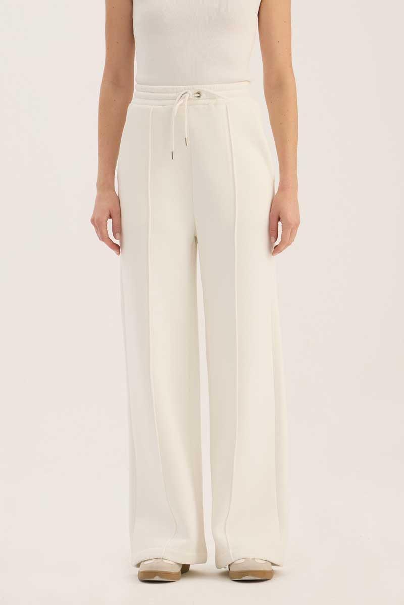 Şardonlu Eşofman Altı Ekru