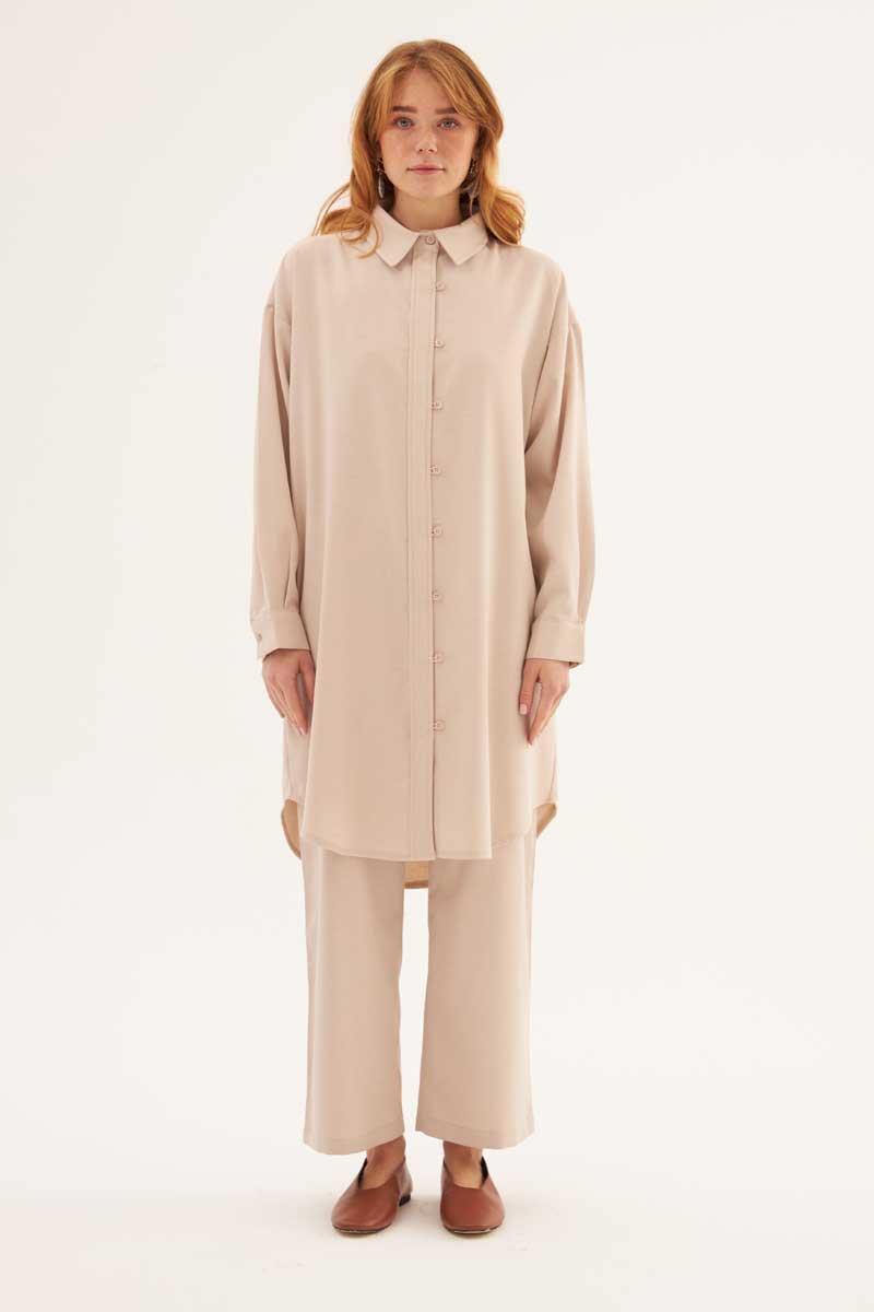 Tamamı Britli Gömlek Taş