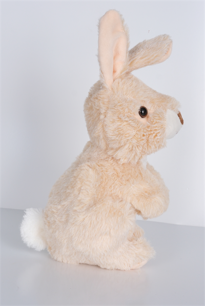 23 cmTavşan Şekilli Peluş Oyuncak Bej