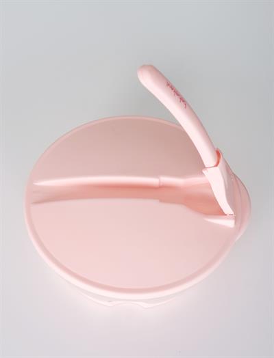 371659 Kaşıklı Mama Tabağı Pembe