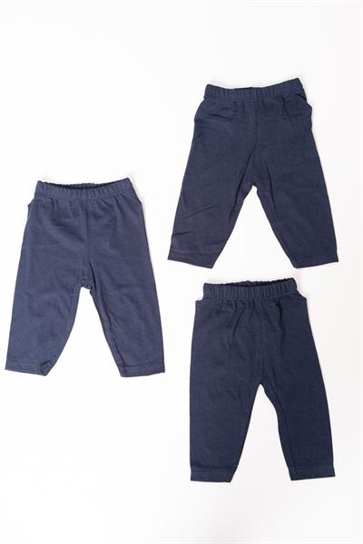 3lü Lacivert Unisex Tayt