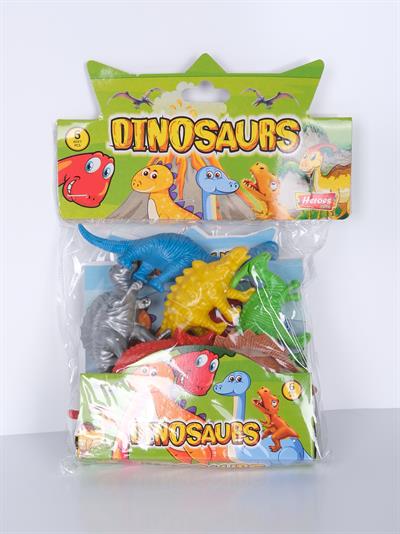 6lı Oyuncak Dinozor Seti
