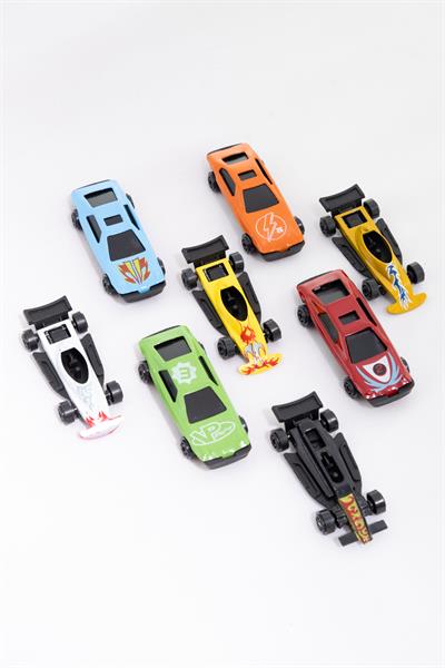 8 Mini Oyuncak Araba
