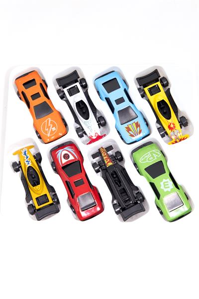 8 Mini Oyuncak Araba