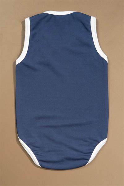 Baskılı Çocuk Body Unisex Lacivert
