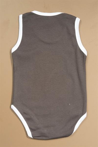 Baskılı Çocuk Body Unisex Siyah