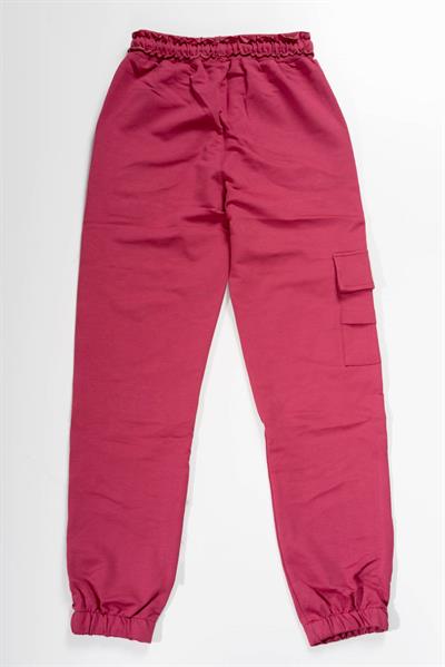 Cepli Jogger Eşofman Altı Fuşya