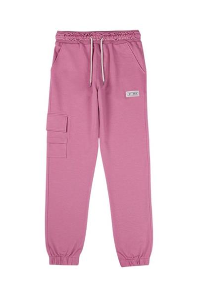 Cepli Jogger Eşofman Altı Pembe