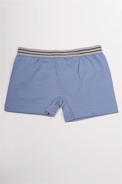 Erkek Çocuk Pamuklu Boxer Açık Mavi