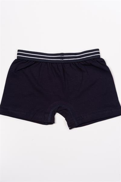 Erkek Çocuk Pamuklu Boxer Lacivert