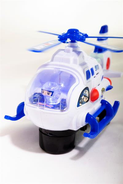 Işıklı Müzikli Hareket Eden Polis Helikopter Oyuncağı
