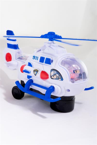 Işıklı Müzikli Hareket Eden Polis Helikopter Oyuncağı