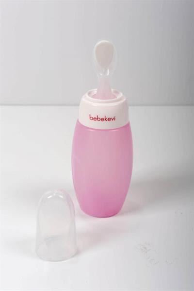 Kaşıklı Biberon Pembe