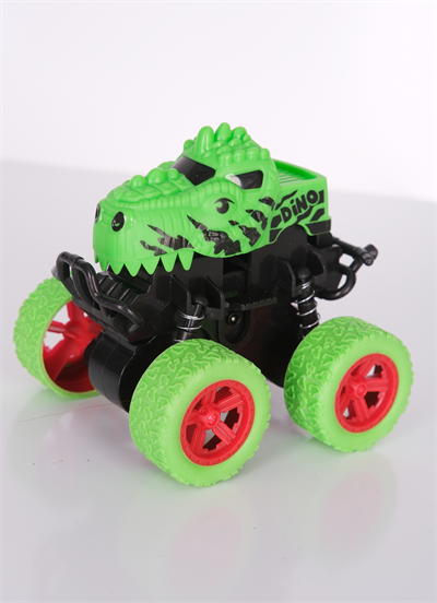 Sürtmeli 4×4 Dino Canavar Oyuncak Araba Yeşil