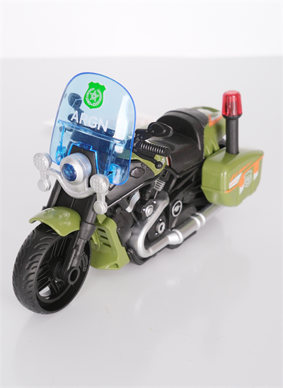Sürtmeli Oyuncak Motosiklet Yeşil