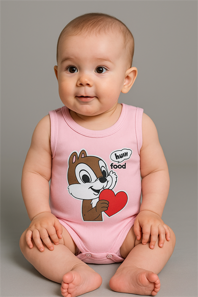Unisex SincapIı Askılı Body Toz Pembe