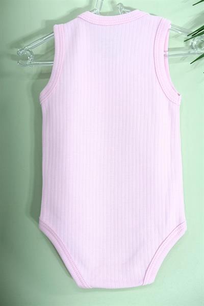Unisex Tavşanlı Askılı Body Pembe