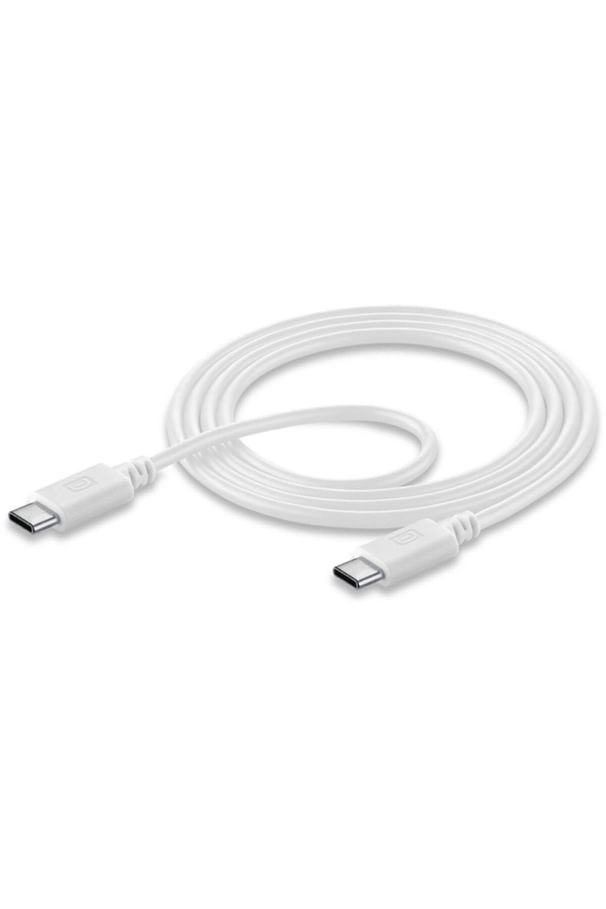 5a Usb Usb-c To Usb-c 45w Süper Hızlı Şarj Ve Data Kablosu Beyaz