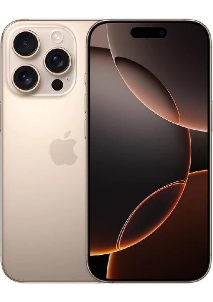 Apple iPhone 16 Pro 512 GB Çöl Titanyum Cep Telefonu (Apple TR Garantili) - Outlet