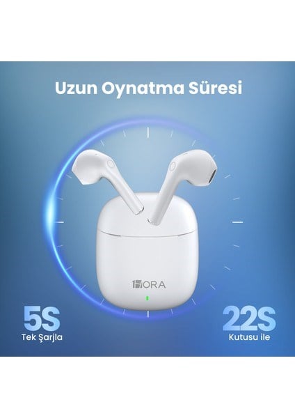 AUT201 Tws Bluetooth Kulaklık S1 Kablosuz - Ios ve Android Uyumlu - Şarj Kutulu - Stereo Ses