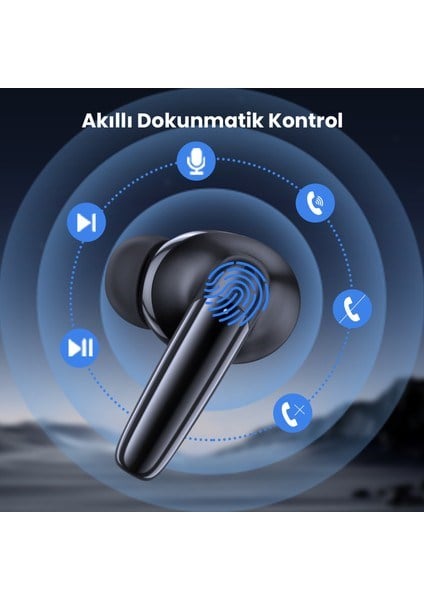 AUT207 Tws Bluetooth Kulaklık G161 Kablosuz - Şarj Kutulu - Ios ve Android Uyumlu - Black
