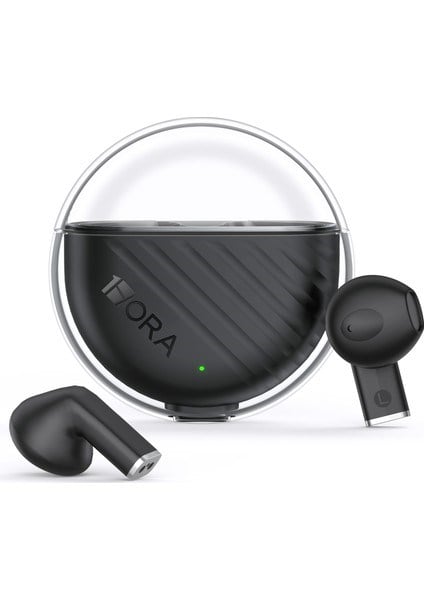 AUT209 Tws Şeffaf Bluetooth Kulaklık Kablosuz Şarj Kutulu Ios Android Uyumlu Dokunmatik