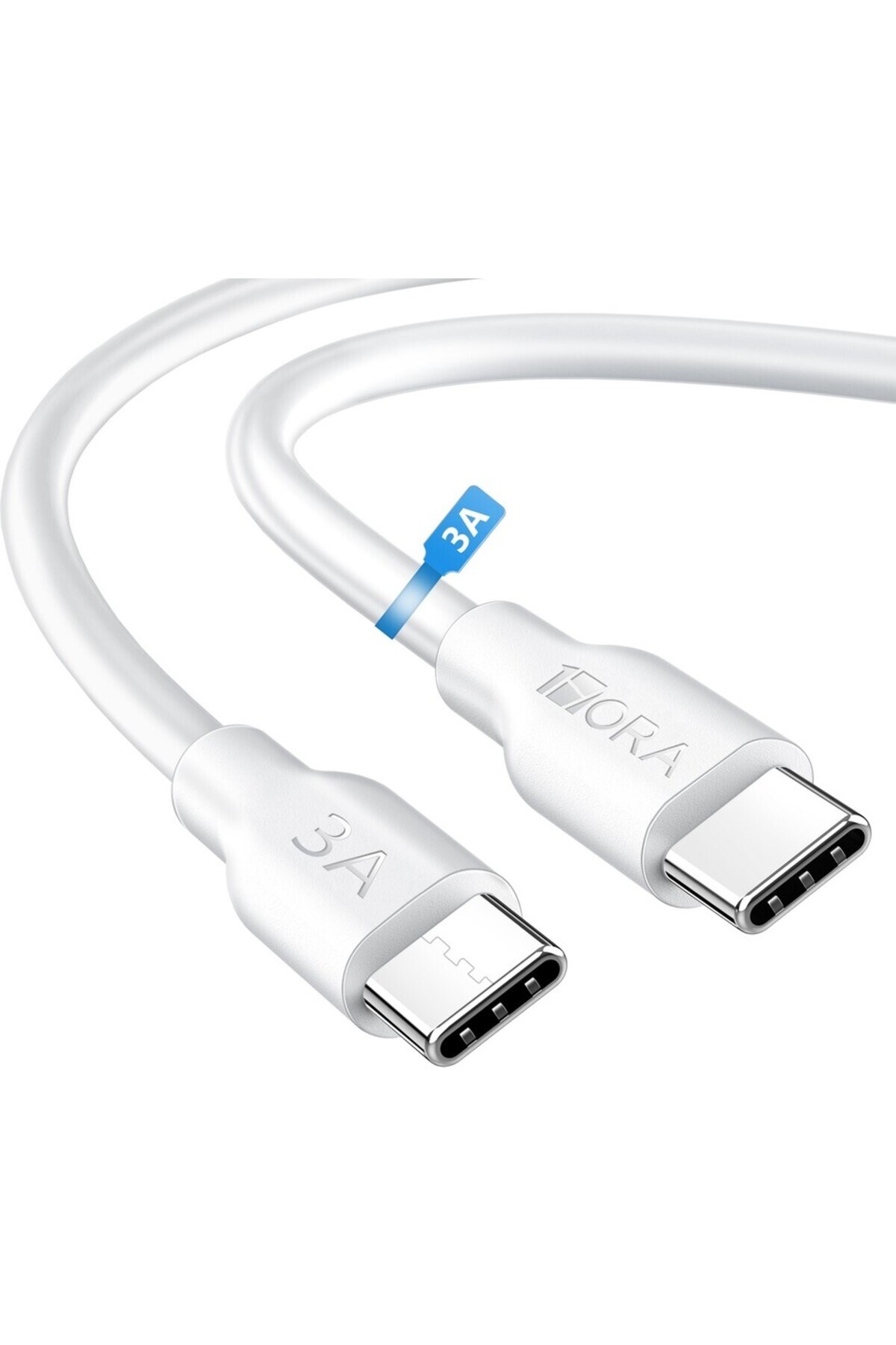 CAB252 3A Type-C To Type-C Data ve Şarj Kablosu - 1 Metre - Hızlı Şarj