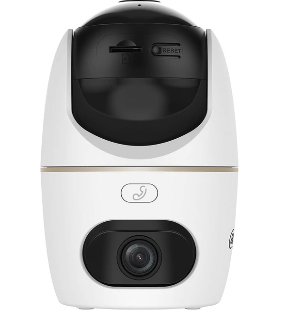 Dahua Hero H5D-5F 5+5 MP Çift Lensli İç Ortam Wi-Fi Pan Tilt Akıllı Güvenlik Kamerası (İnsan ve Evcil Hayvan Algılamalı)