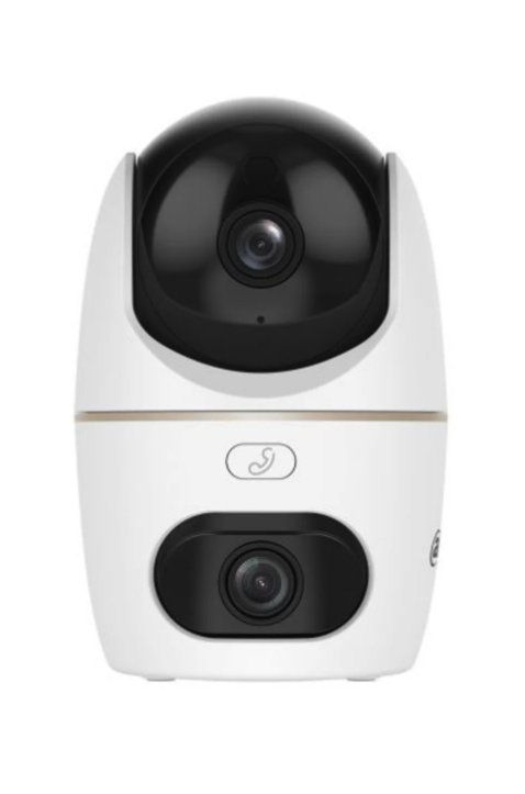 Dahua H3D-3F 3+3MP Çift Lensli Hareketli İç Mekan Wi-Fi Güvenlik Kamerası
