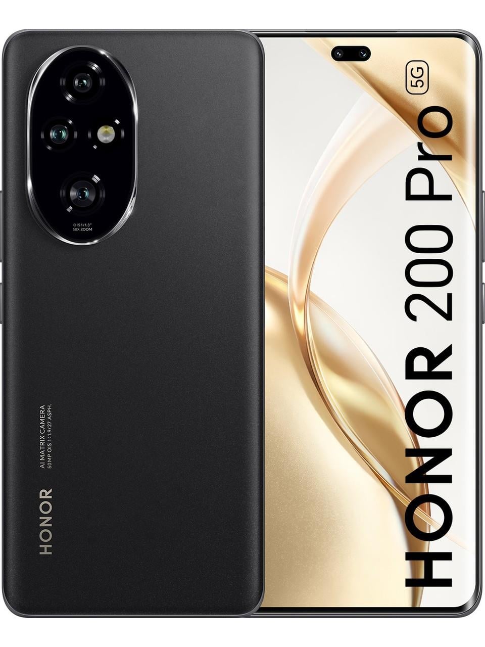 Honor 200 Pro 512 GB 12 GB Ram Siyah Cep Telefonu (Honor TR Garantili) - Outlet