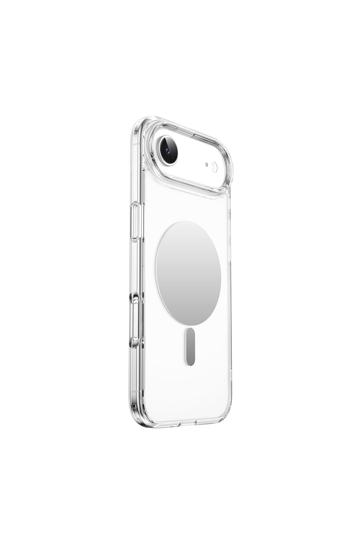 iPhone 17 Air Kılıf M-safe Şarj Özellikli MCC-701 Aynalı Pro Serisi Sert PC Kapak Şeffaf