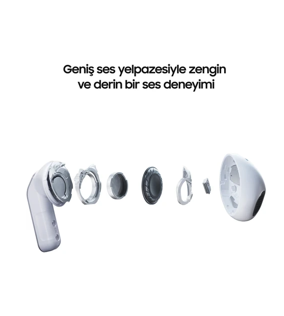 Samsung Galaxy Buds4 ANC Bluetooth Kulaklık Beyaz — Sıfır, Samsung Türkiye Garantili