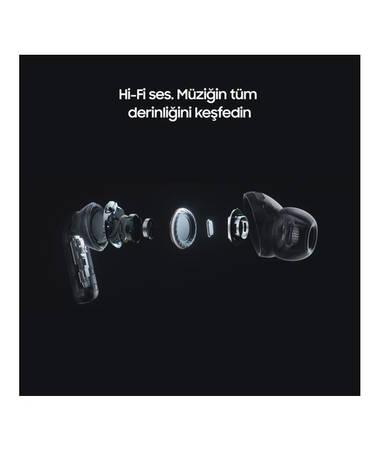 Samsung Galaxy Buds4 Pro ANC Bluetooth Kulaklık Siyah — Sıfır, Samsung Türkiye Garantili