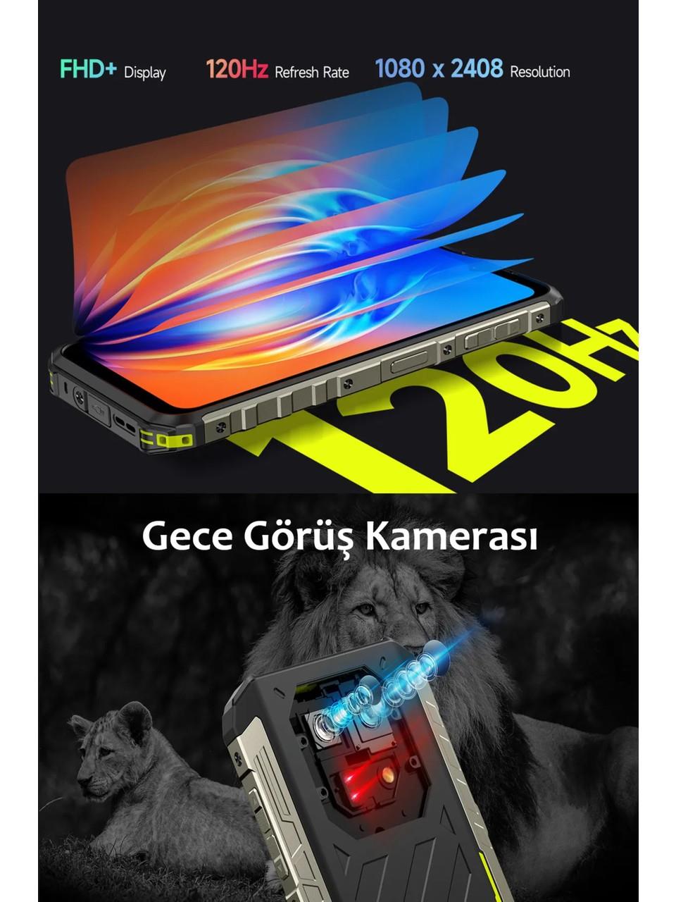 Ulefone Armor 22 128 GB 8 GB RAM Siyah Cep Telefonu (Ulefone TR Garantili) - Outlet