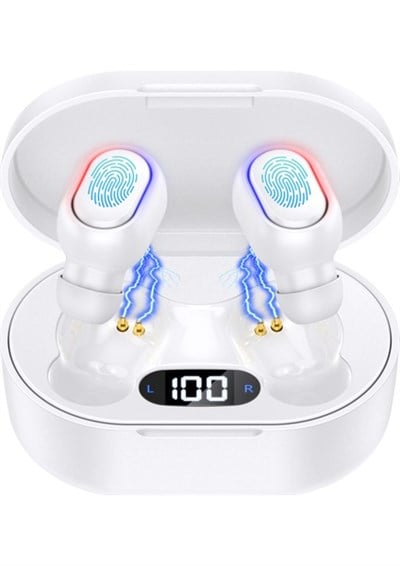 AUT114 Tws Bluetooth Kulaklık A8S - Ekran Göstergeli Kablosuz Ios ve Android Uyumlu