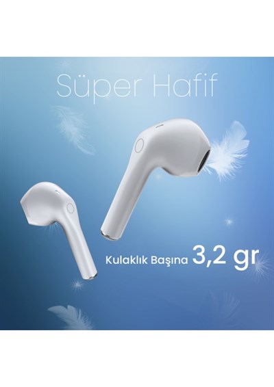 AUT201 Tws Bluetooth Kulaklık S1 Kablosuz - Ios ve Android Uyumlu - Şarj Kutulu - Stereo Ses