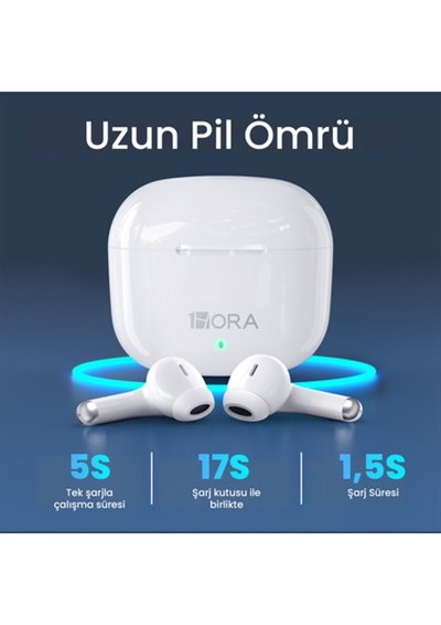 AUT203 Tws Bluetooth Kulaklık F25 Kablosuz Şarj Kutulu Ios ve Android Uyumlu Dokunmatik