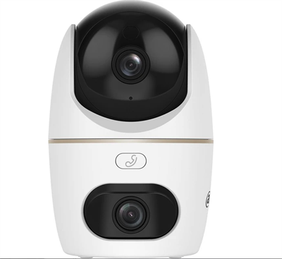 Dahua Hero H5D-5F 5+5 MP Çift Lensli İç Ortam Wi-Fi Pan Tilt Akıllı Güvenlik Kamerası (İnsan ve Evcil Hayvan Algılamalı)