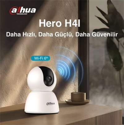 Hero H4I 4MP– 360° Hareketli, Gece Görüşlü, Akıllı Takipli Güvenlik Kamerası