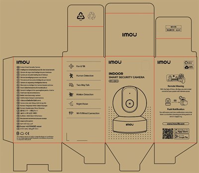 Imou 4 Mp Iç Ortam Pt Kamera (Dk2) IPC-DK2-4H1W