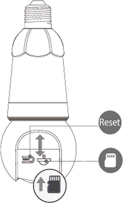 Imou 5 Mp Kablosuz Ampul Kamera (Bulb Cam) (IPC-S6DP-5M0WEB)
