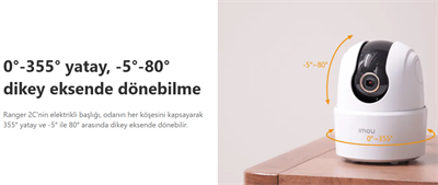 Imou IPC-K2ECP-5H1W 5 Mp Iç Ortam Pt Kamera Ranger 2c